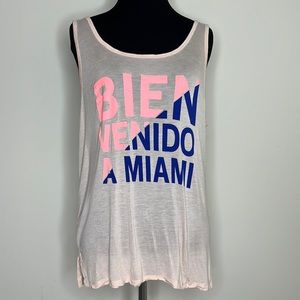 GINATRICOT Swedish Blush Bienvinedo Miami Tank Top M